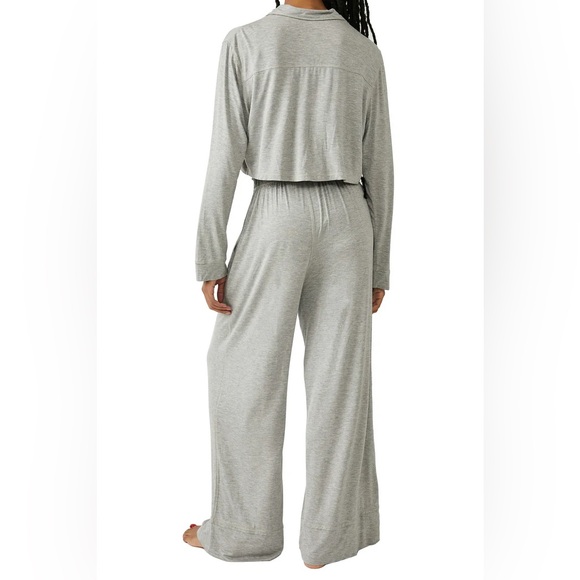 Heather Grey Essential Pajama Set // Free People, Size XXL - Picture 2 of 12
